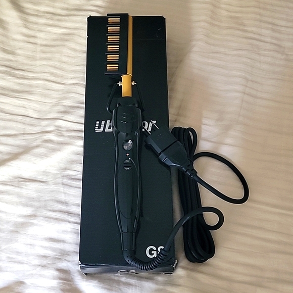 2 in 1 Electric Comb Straightener and Curler Heat Hot Pressing Comb Ceramic Iron - Picture 1 of 7